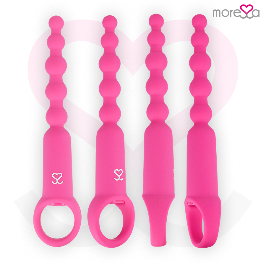 Plug Anale Vibrante con Telecomando Moressa Ronie — Rosa