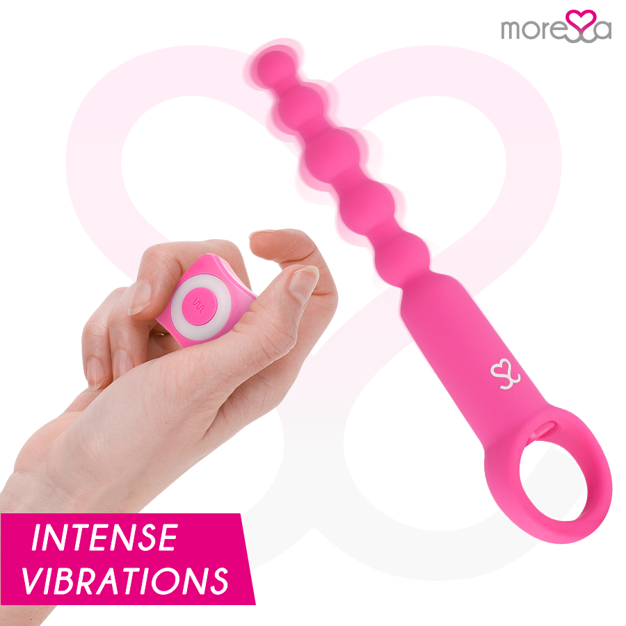 Plug Anale Vibrante con Telecomando Moressa Ronie — Rosa