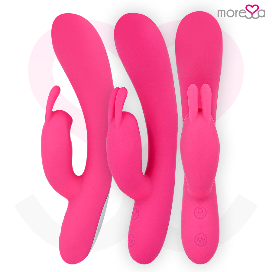 Vibratore Rabbit Ricaricabile Moressa Telmo — Silicone Medico