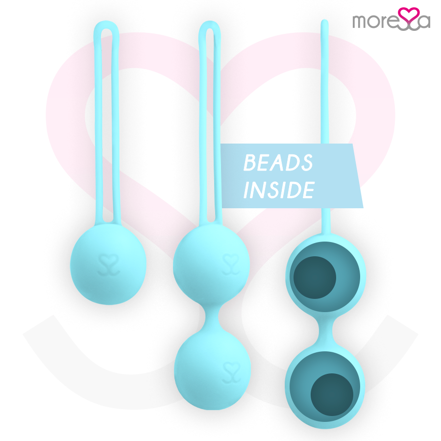 Palline Cinesi Kegel Moressa Osian Premium — Silicone, Set