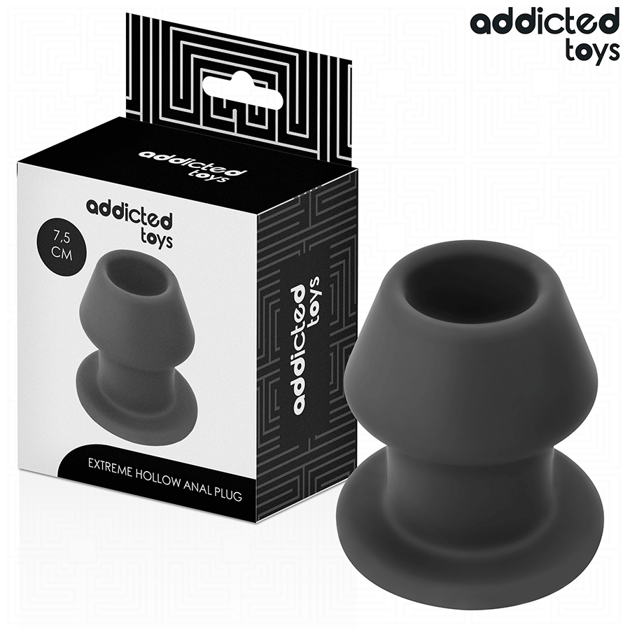 Plug Anale Cavo Addicted Toys Extreme Hollow — Taglia S, 7,5 cm