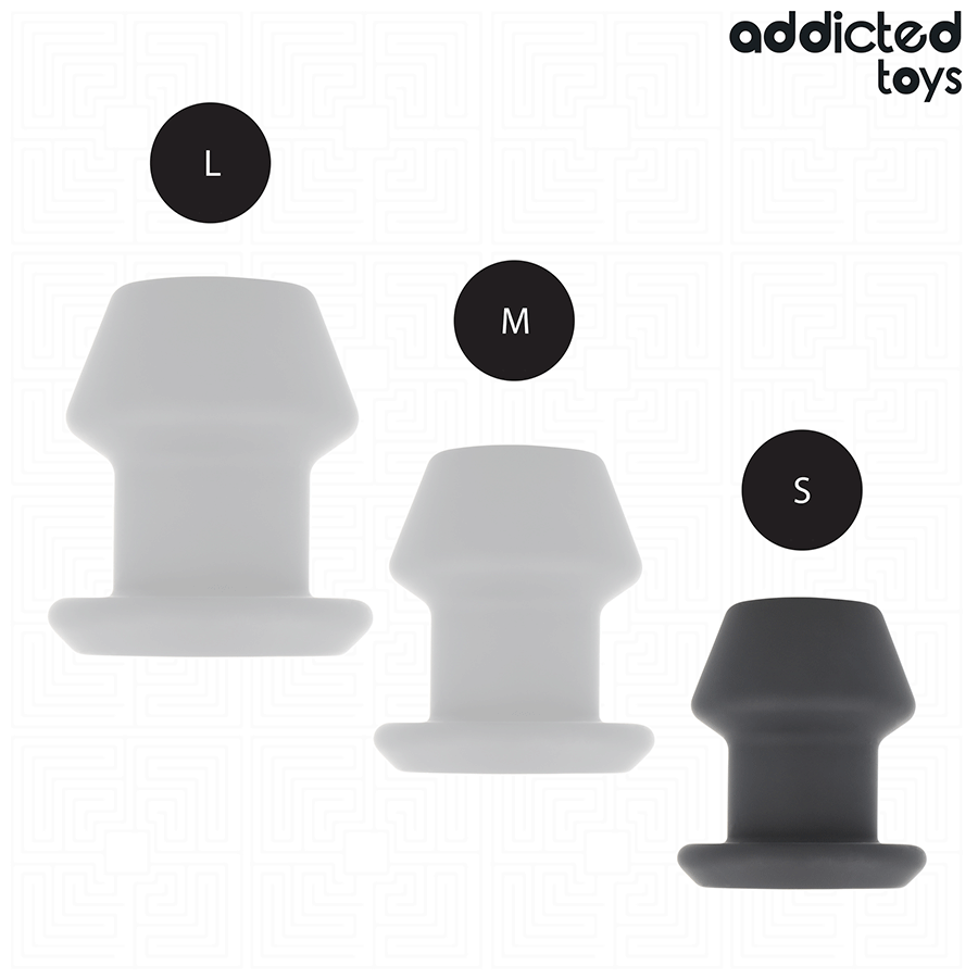 Plug Anale Cavo Addicted Toys Extreme Hollow — Taglia S, 7,5 cm
