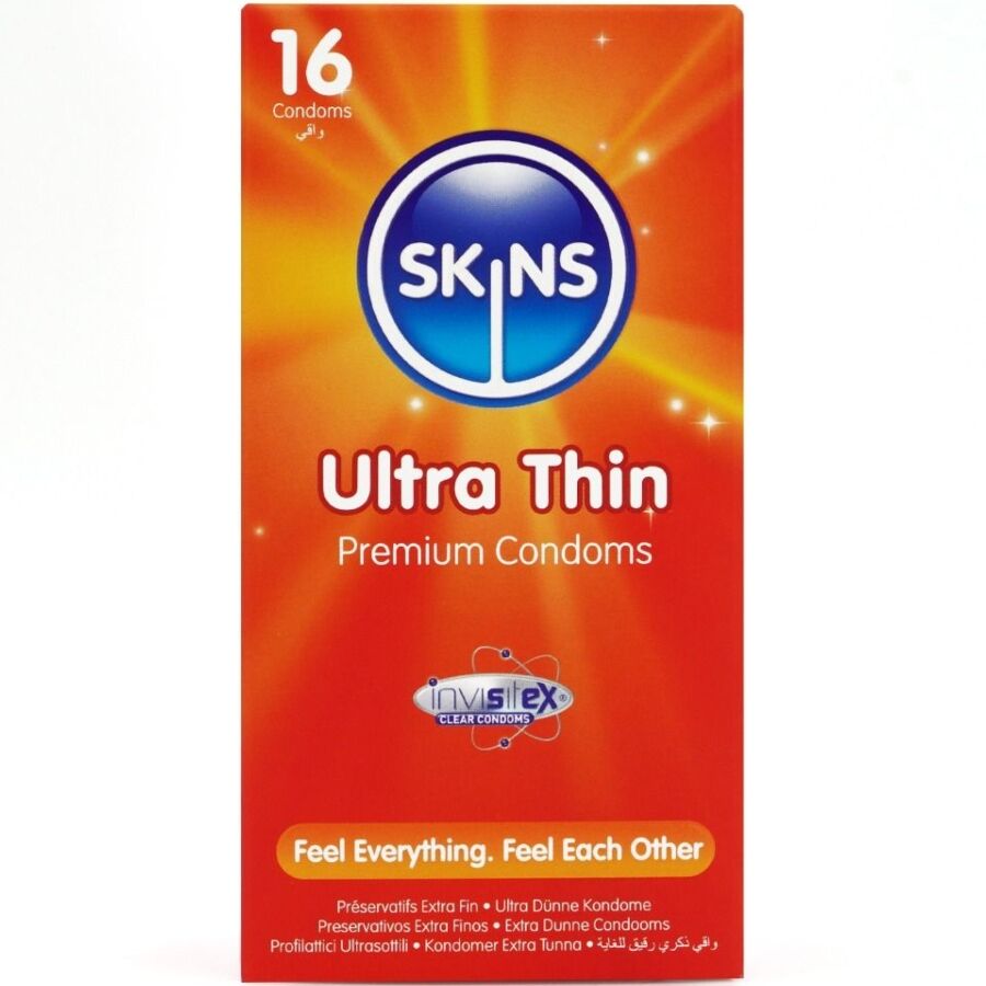 Preservativi Ultra Sottili Skins Ultra Thin — 16 Pezzi