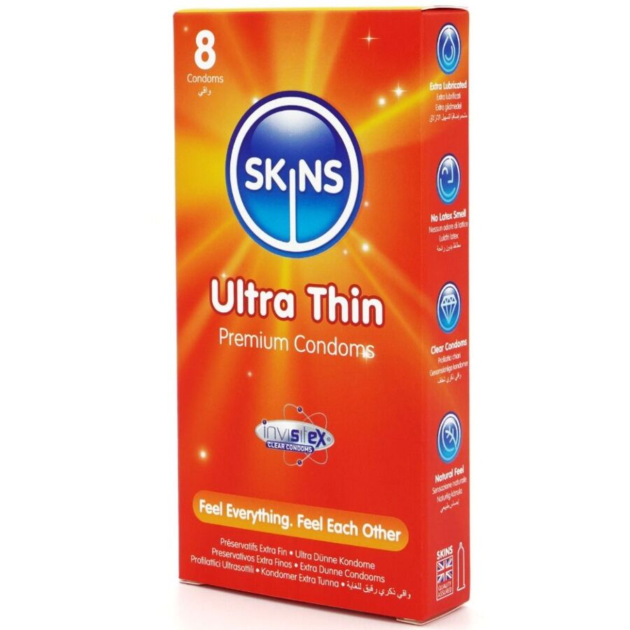 Preservativi Ultra Sottili Skins Ultra Thin — Confezione 8 pz