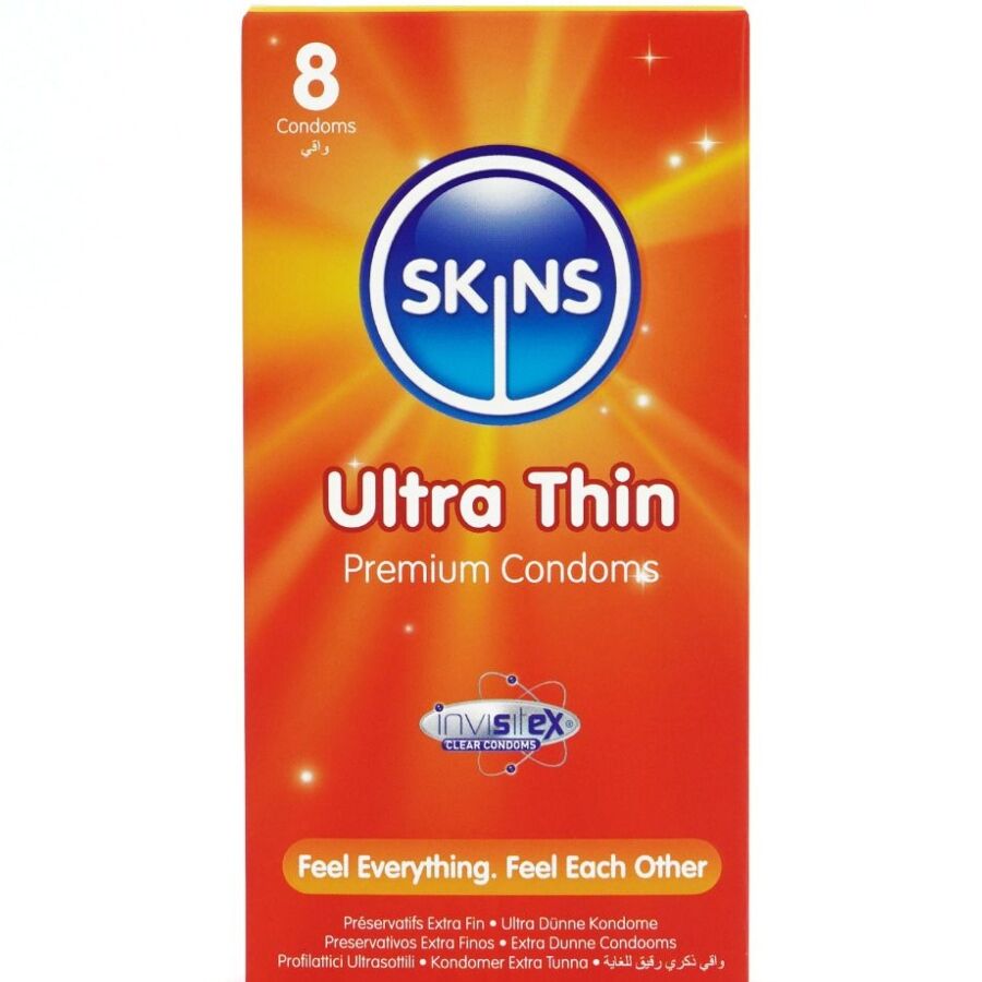 Preservativi Ultra Sottili Skins Ultra Thin — Confezione 8 pz