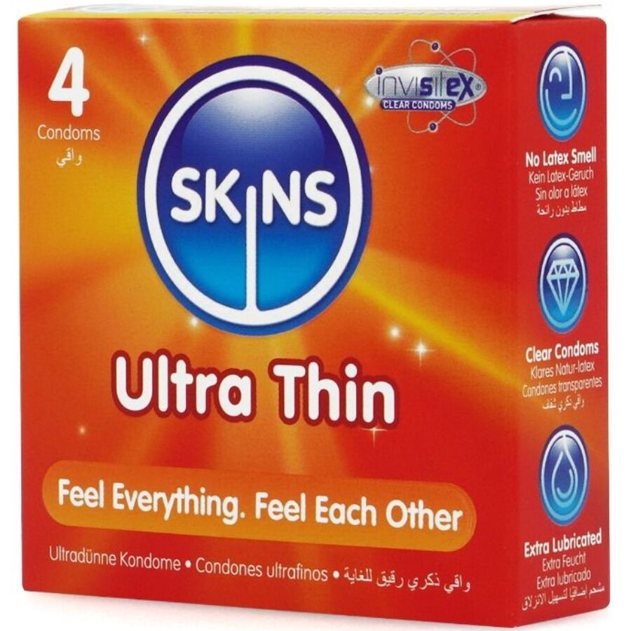 Preservativi Ultra Sottili Skins Ultra Thin — 4 Pezzi