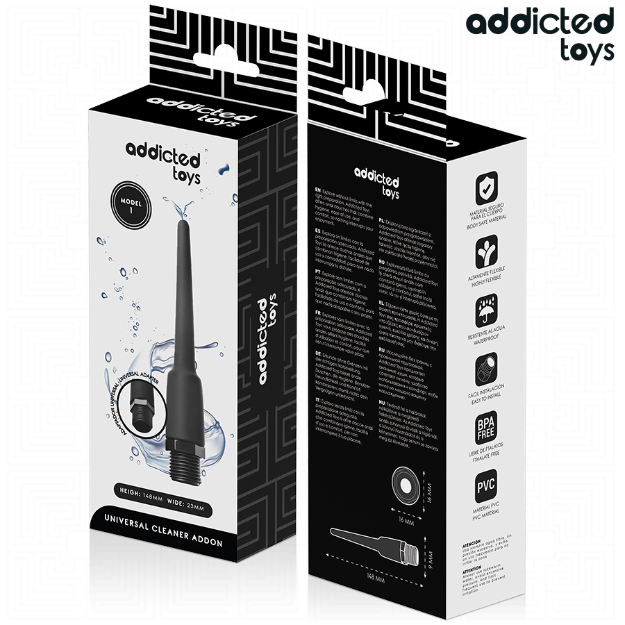 Doccia Anale con Adattatore Universale Addicted Toys — Modello 1