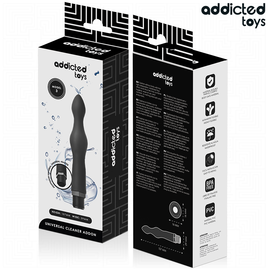 Detergente Anale con Adattatore Addicted Toys — Modello 3