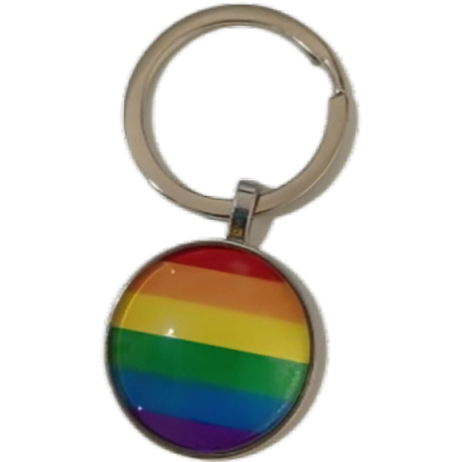 Portachiavi Bandiera Arcobaleno Pride LGBT — Accessorio