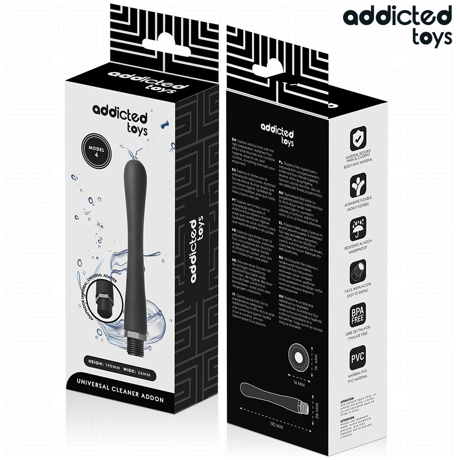 Doccia Anale con Adattatore Universale Addicted Toys — Modello 4
