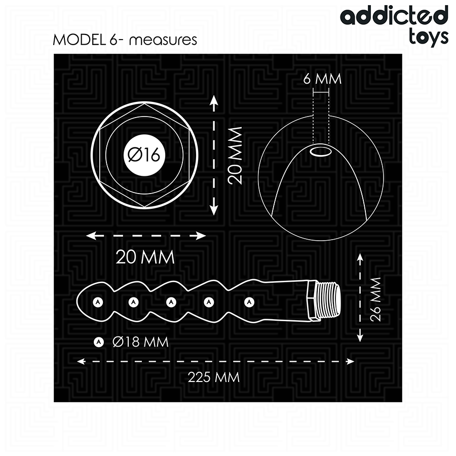Detergente Anale con Adattatore Addicted Toys — Modello 6