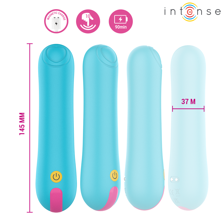 Vibratore con Tapping Ritmico Intense Fun Toys Claudia