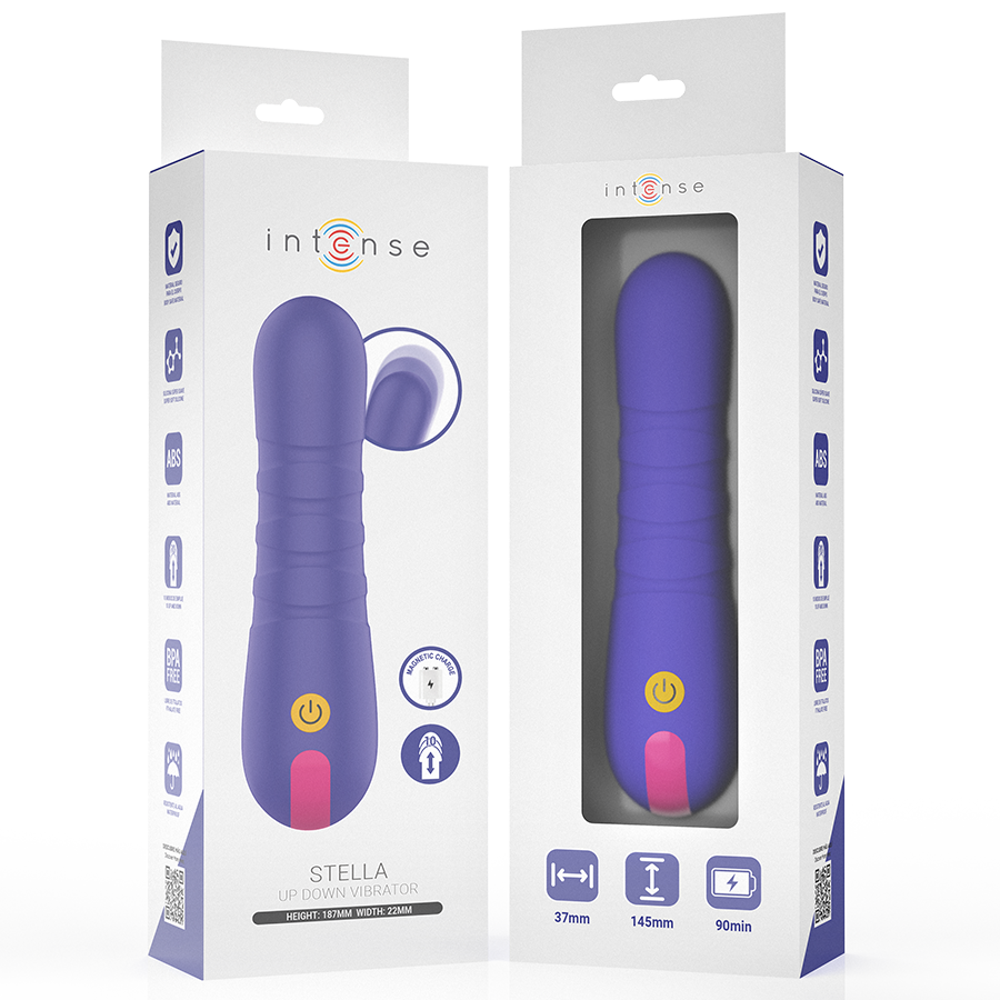 Dildo Vibrante a Spinta Intense Stella — Movimento Verticale