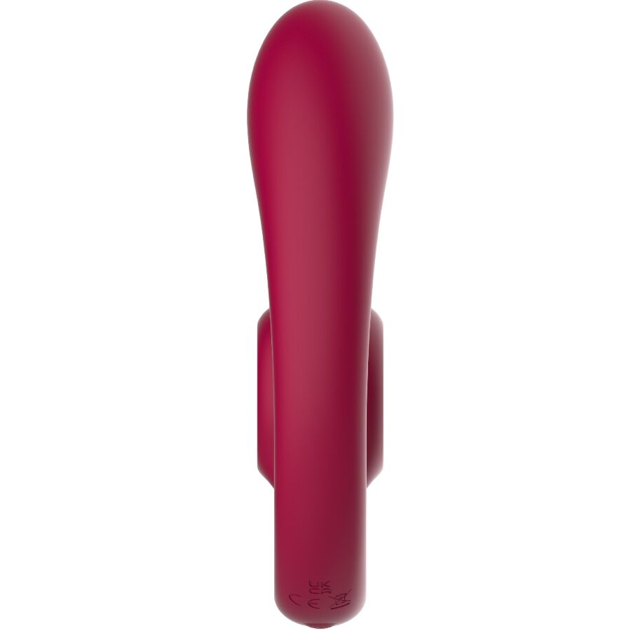 Vibratore di Coppia Telecomando Snail Vibe Gizi Duo — Bordeaux
