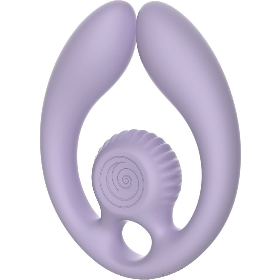 Vibratore di Coppia Snail Vibe Gizi Duo — Telecomando, Lilla