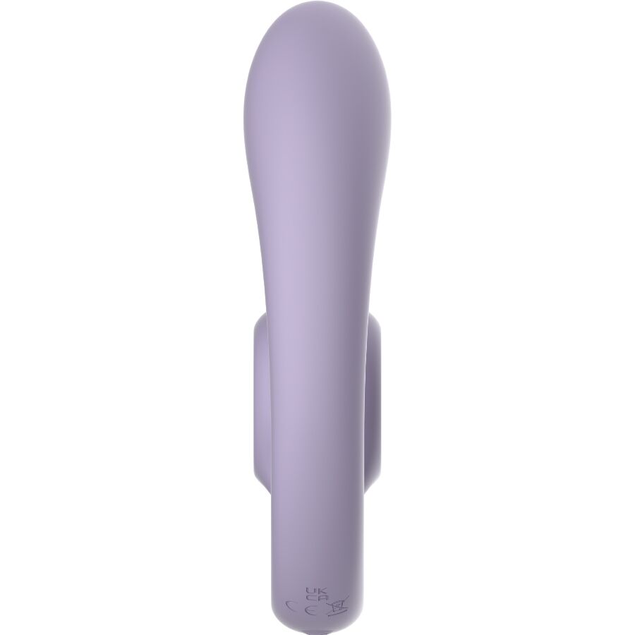 Vibratore di Coppia Snail Vibe Gizi Duo — Telecomando, Lilla