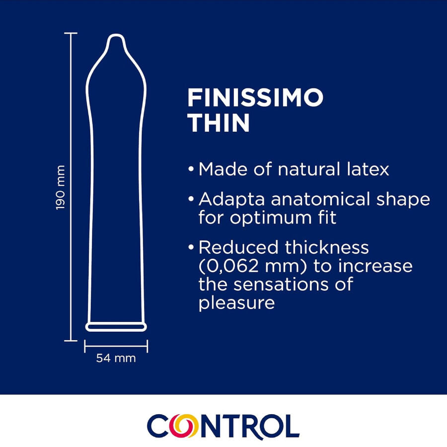 Preservativi Sottili Control Adapta Senso — 144 Unità