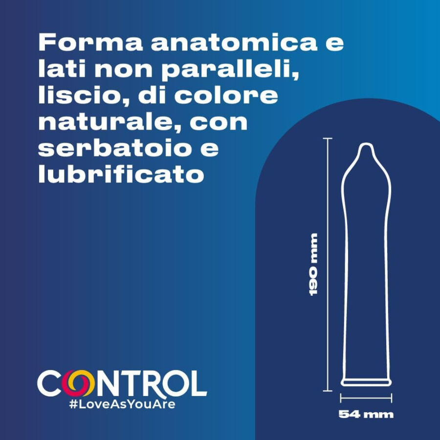 Preservativi Naturali Control Originals — Assortiti 144 pz
