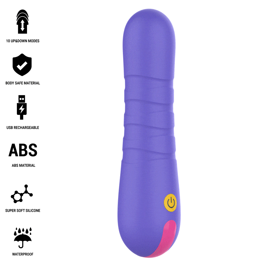 Dildo Vibrante a Spinta Intense Stella — Movimento Verticale