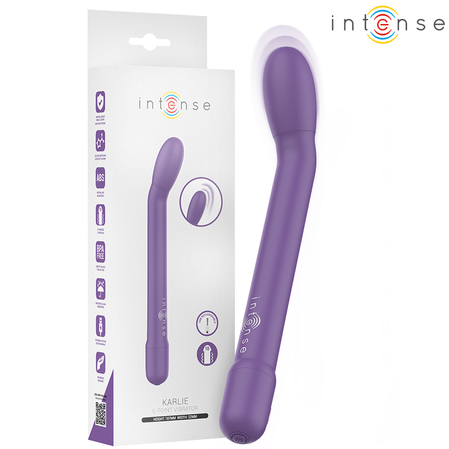 Vibratore Punto G Ricaricabile Intense Karlie — Viola