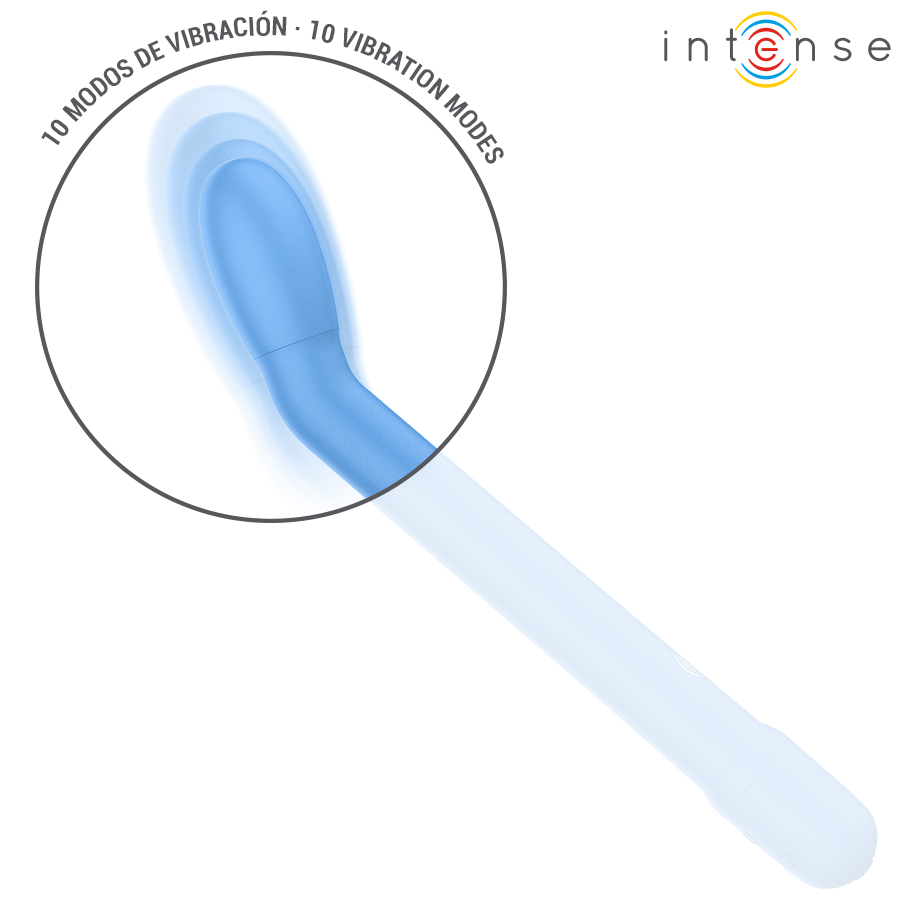 Vibratore Punto G Intense Karlie — Ricaricabile, Blu