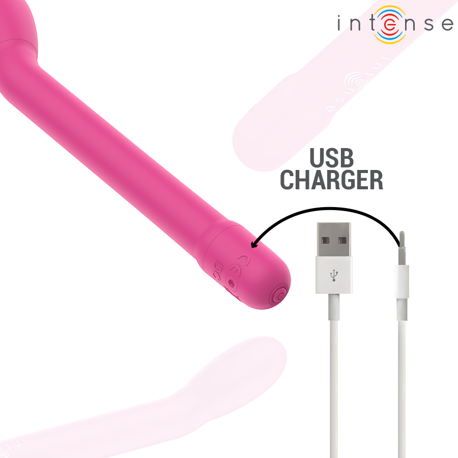 Vibratore Punto G Intense Karlie — Ricaricabile, Rosa