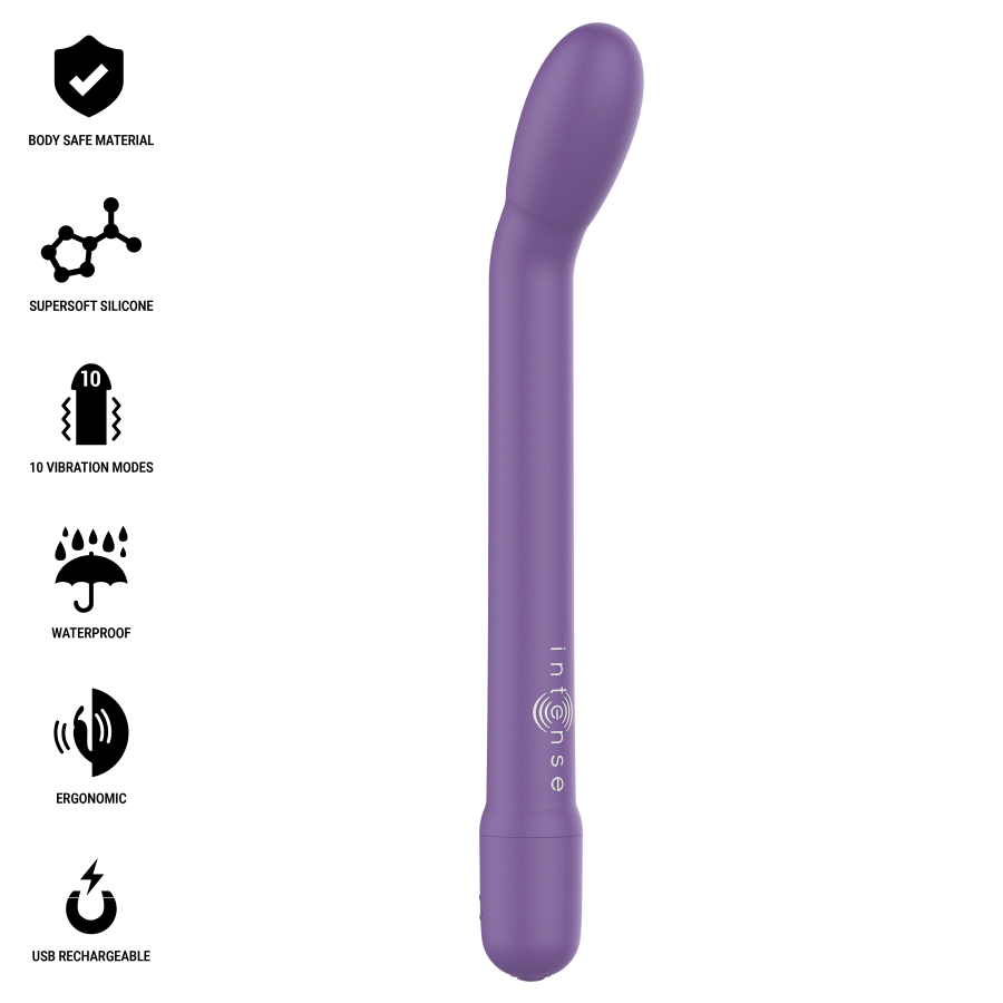 Vibratore Punto G Ricaricabile Intense Karlie — Viola