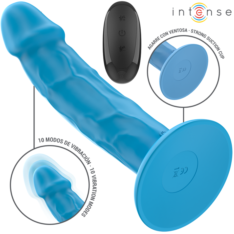 Vibratore Realistico con Telecomando Intense Phoebe — 10 Vibrazioni