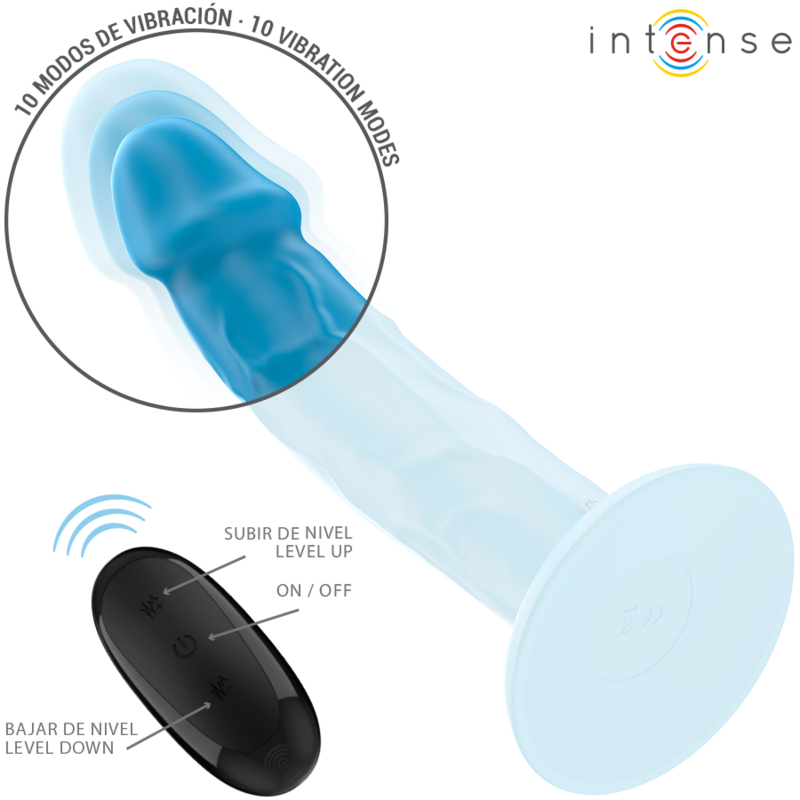 Vibratore Realistico con Telecomando Intense Phoebe — 10 Vibrazioni
