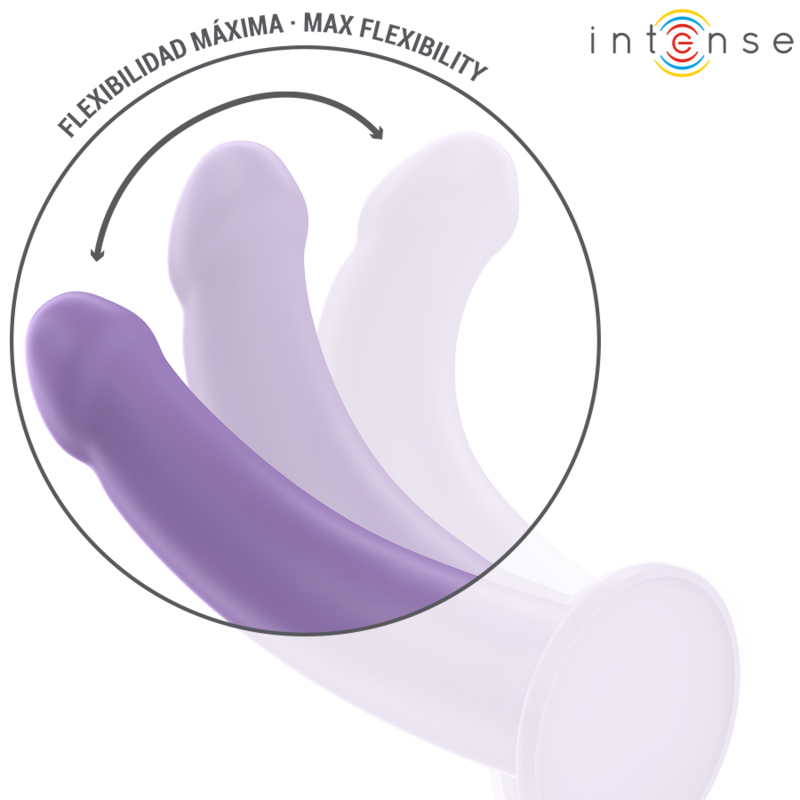 Vibratore con Telecomando Intense Eddie — 17,5 cm, Viola