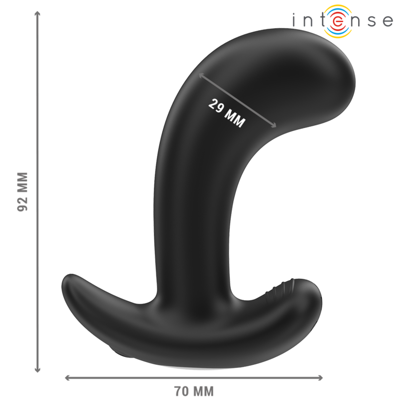 Plug Anale Vibrante Intense Chandler — 10 Modalità, Telecomando