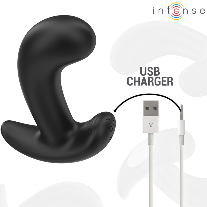 Plug Anale Vibrante Intense Chandler — 10 Modalità, Telecomando