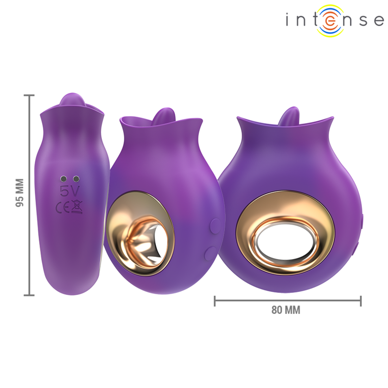 Stimolatore Clitoride Intense Tuli — 9 Vibrazioni, 9 Oscillazioni