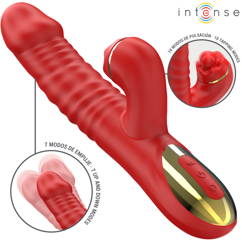 Vibratore Rabbit con Spinta Intense Thalia — Multifunzione