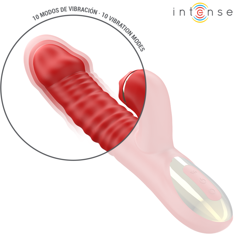 Vibratore Rabbit con Spinta Intense Thalia — Multifunzione