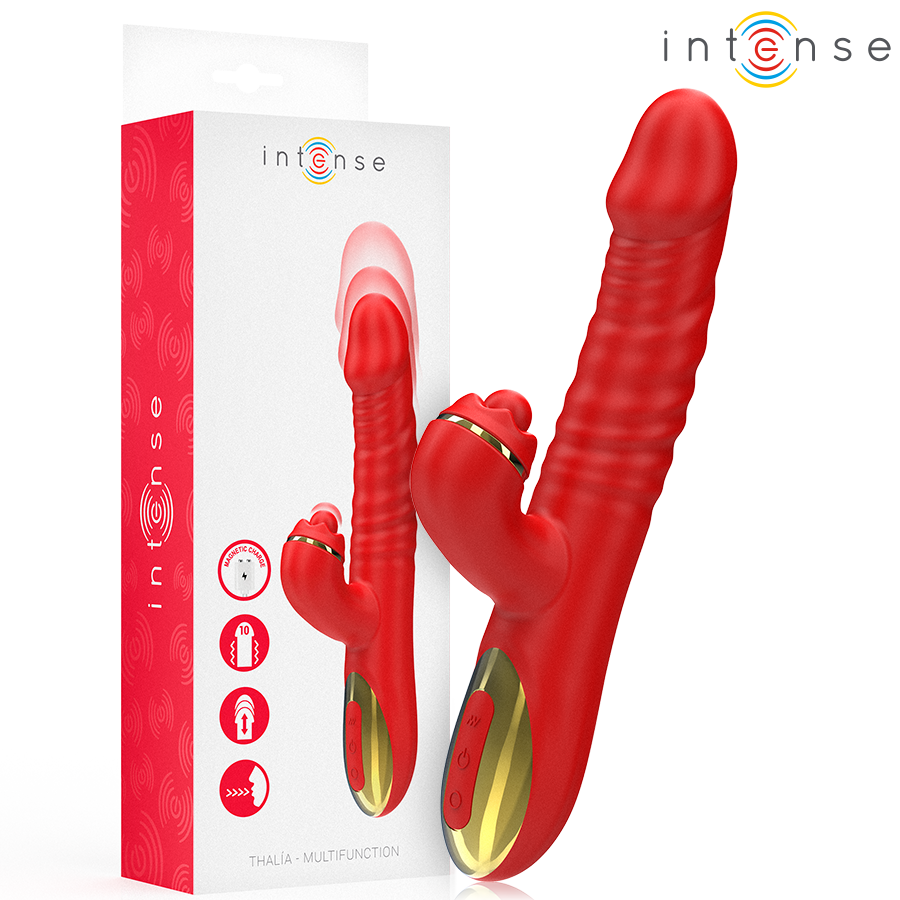 Vibratore Rabbit con Spinta Intense Thalia — Multifunzione