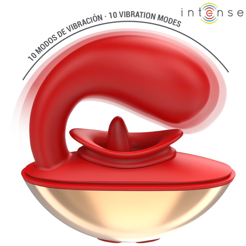 Vibratore Rabbit Intense Mariah — 10 Vibrazioni, Rosso