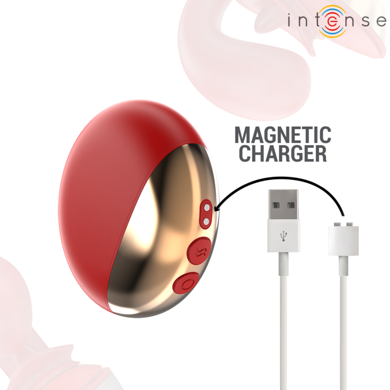 Vibratore Rabbit Intense Mariah — 10 Vibrazioni, Rosso
