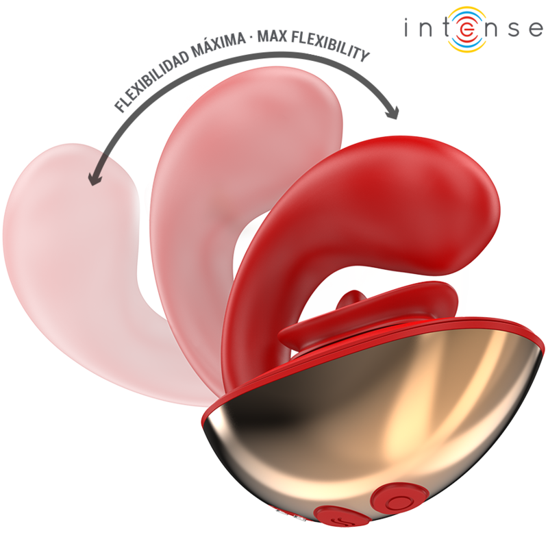 Vibratore Rabbit Intense Mariah — 10 Vibrazioni, Rosso