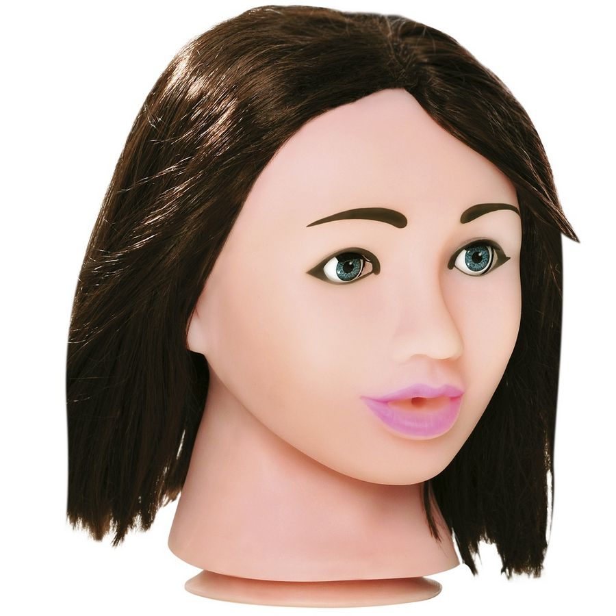 Masturbatore Bocca Realistica Extreme Toyz Fuck Me Mega — Marrone