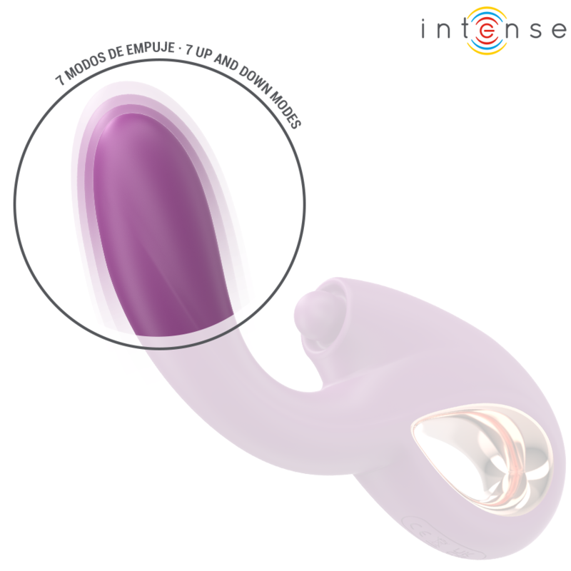 Vibratore Punto G Tapping e Thrust Intense Lali — Viola