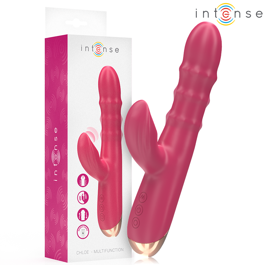 Vibratore Rabbit 3 in 1 Intense Chloe — Multifunzione