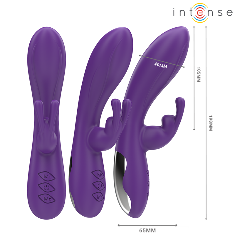 Vibratore Rabbit Intense Randall — 10 Modalità, Viola