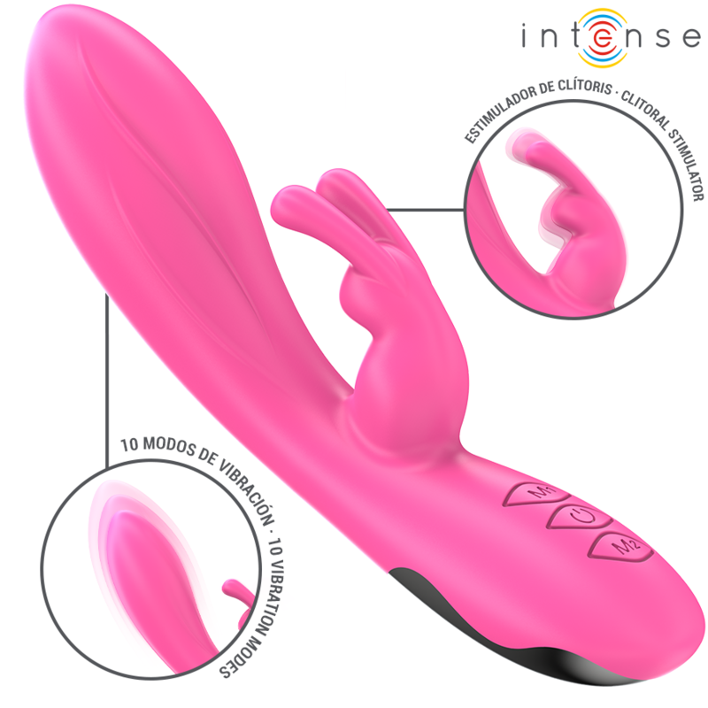 Vibratore Rabbit Intense Randall — 10 Modalità, Rosa