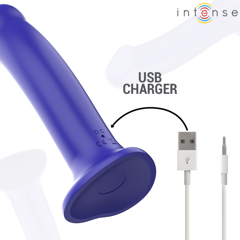 Vibratore con Ventosa Intense Victoria — 10 Modalità, Telecomando