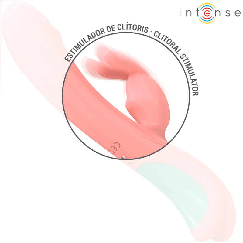 Vibratore Rabbit Punto G Intense Rachel — 23 cm, Rosa
