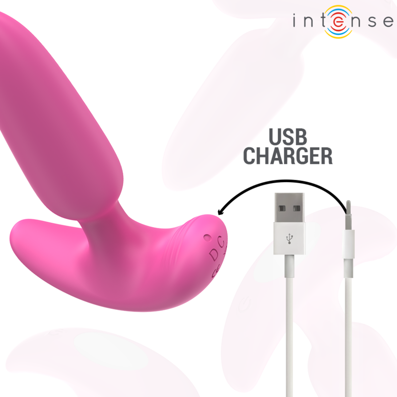 Plug Anale Vibrante con Telecomando Intense Ross — 10 Modalità