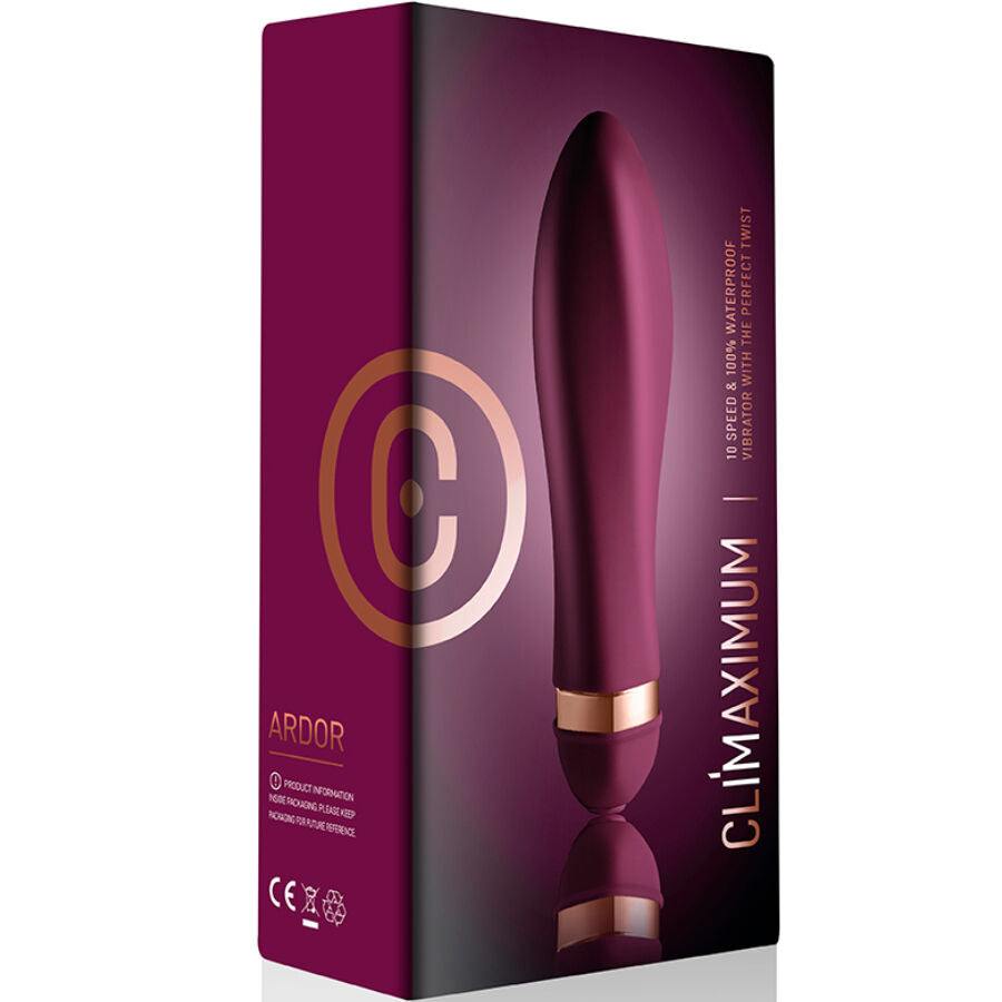 Vibratore Punto G Climaximum Ardor Twisted — 10 Modalità