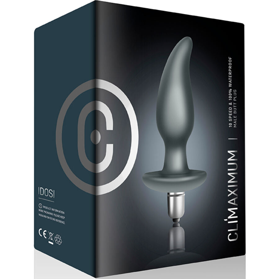 Plug Anale Vibrante Prostata Climaximum Idosi — 10 Velocità