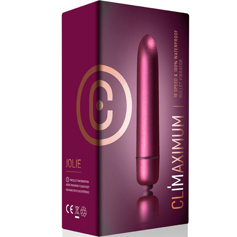 Vibratore Proiettile Climaximum Jolie Mini — 10 Velocità, IPX7